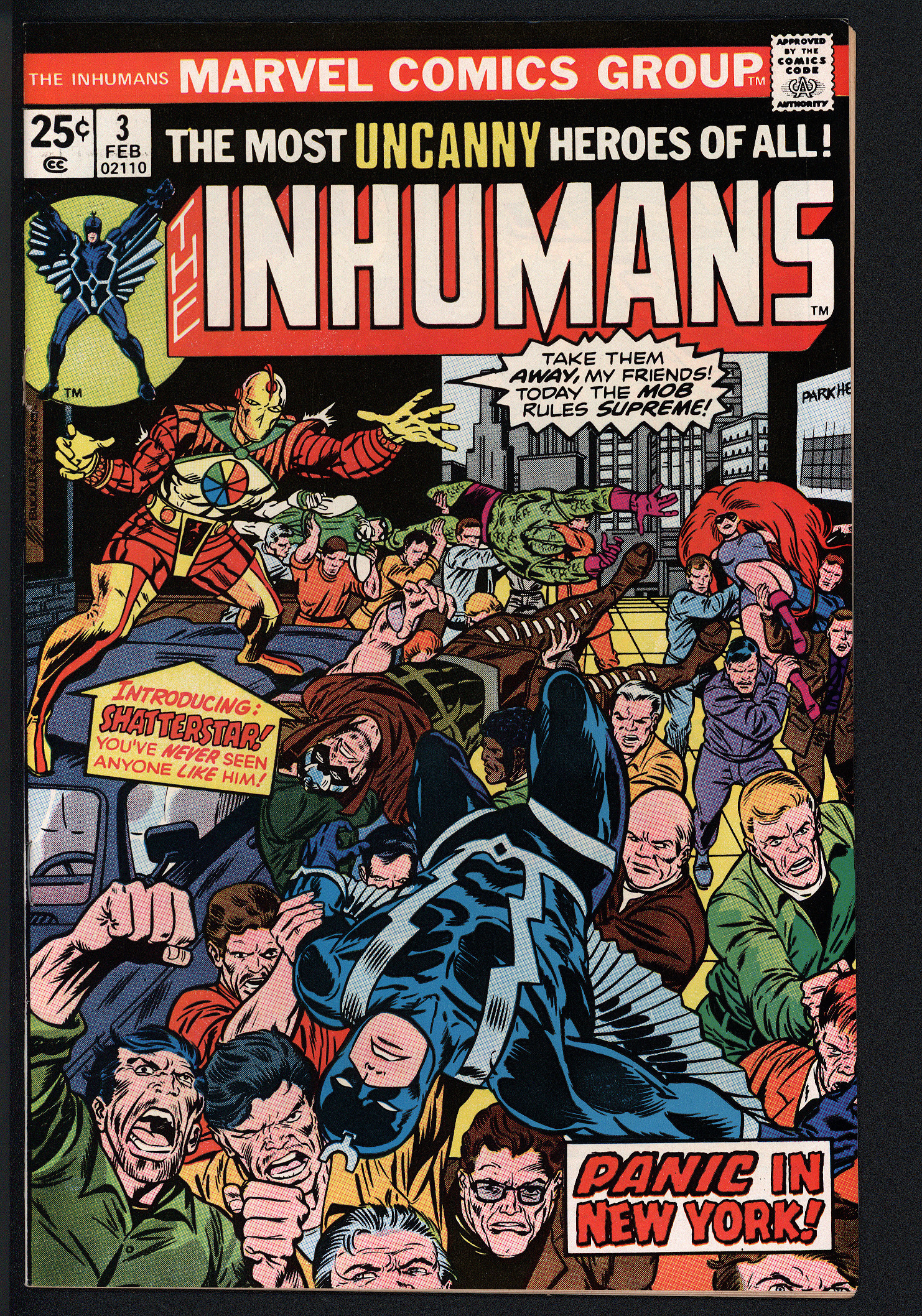 INHUMANS Front Cover