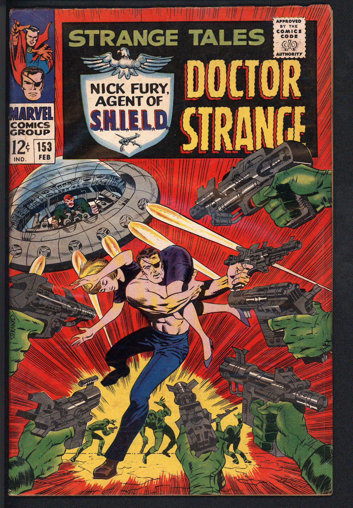 STRANGE TALES Front Cover
