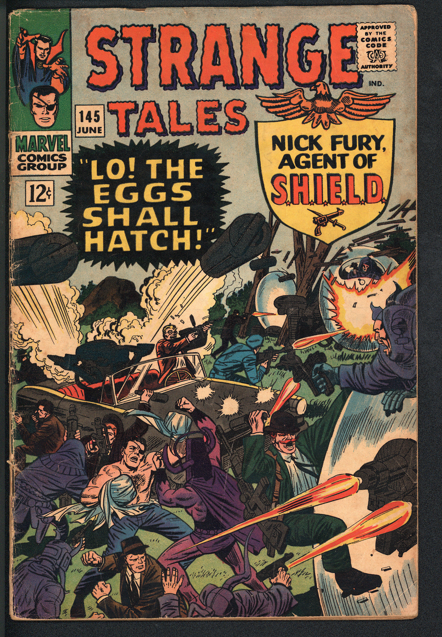 STRANGE TALES Front Cover