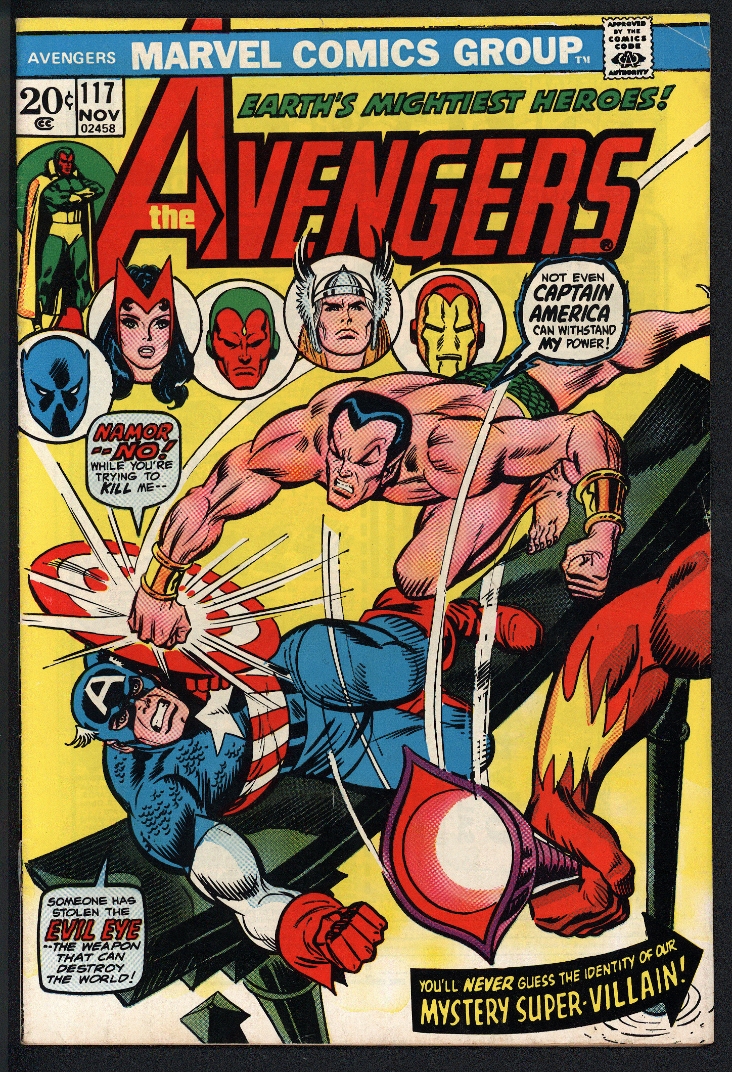 AVENGERS Front Cover