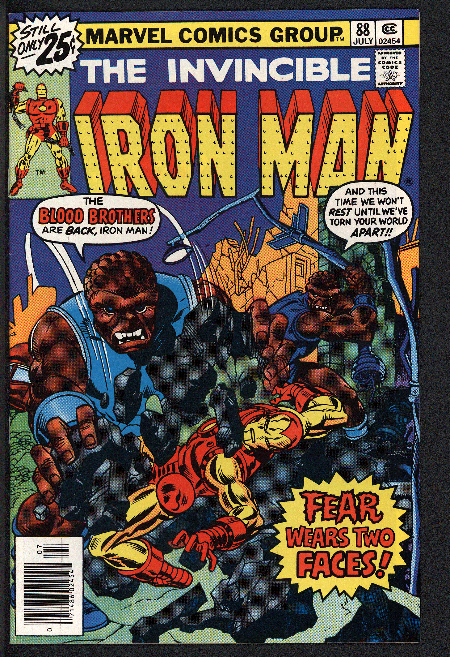 IRON MAN Front Cover
