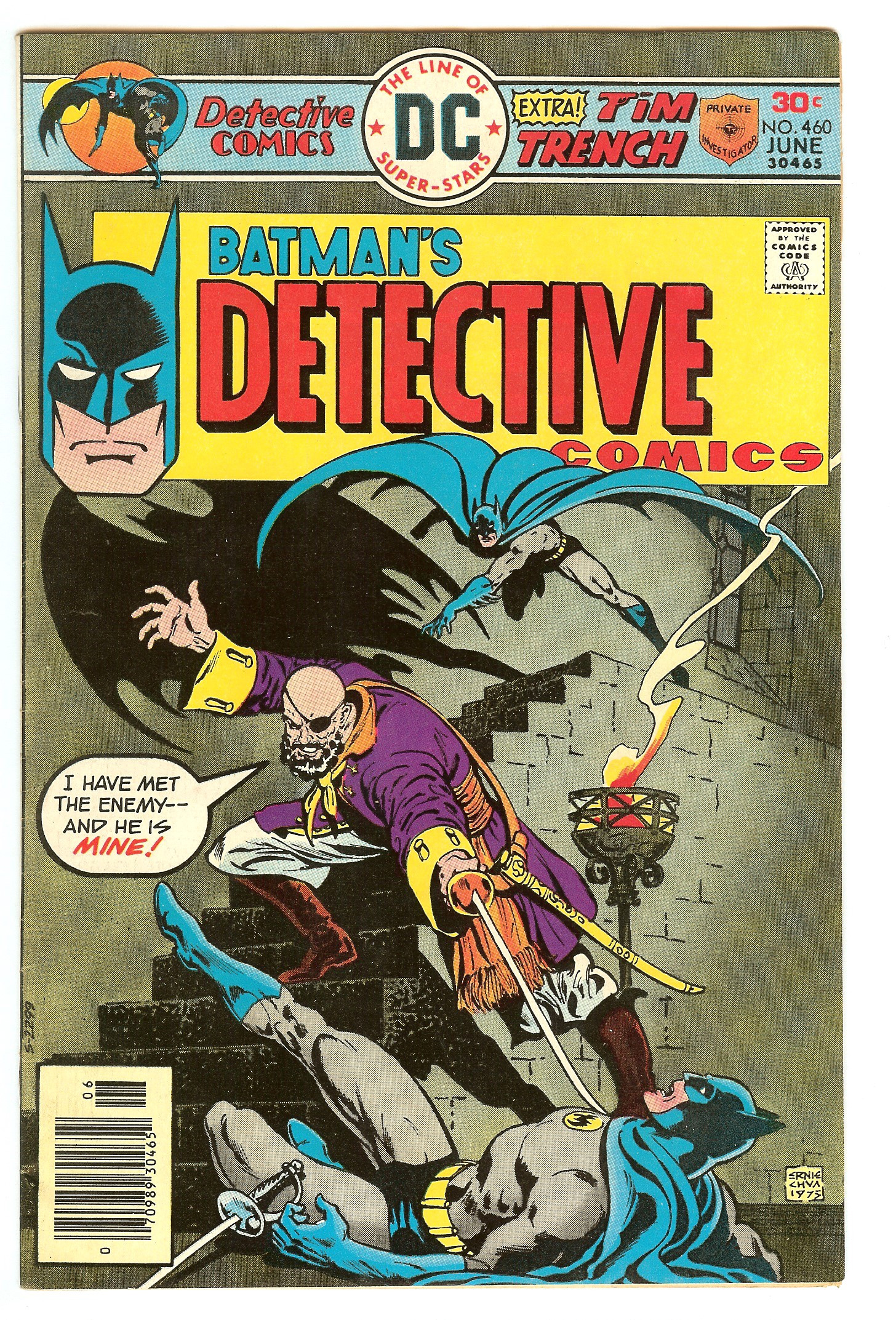 DETECTIVE COMICS Front Cover