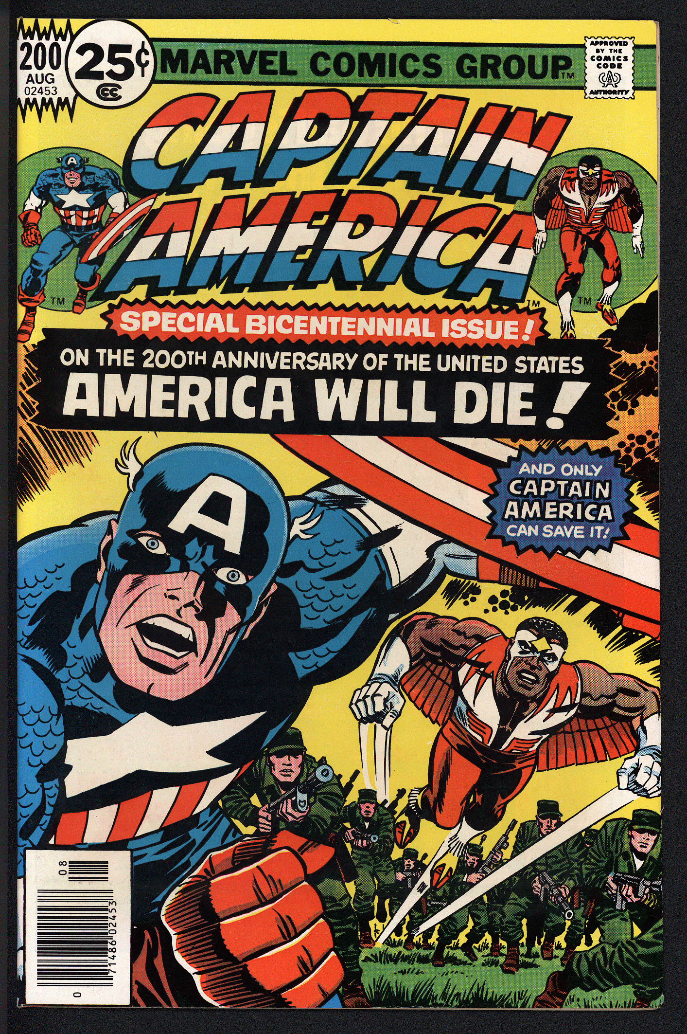 CAPTAIN AMERICA Front Cover