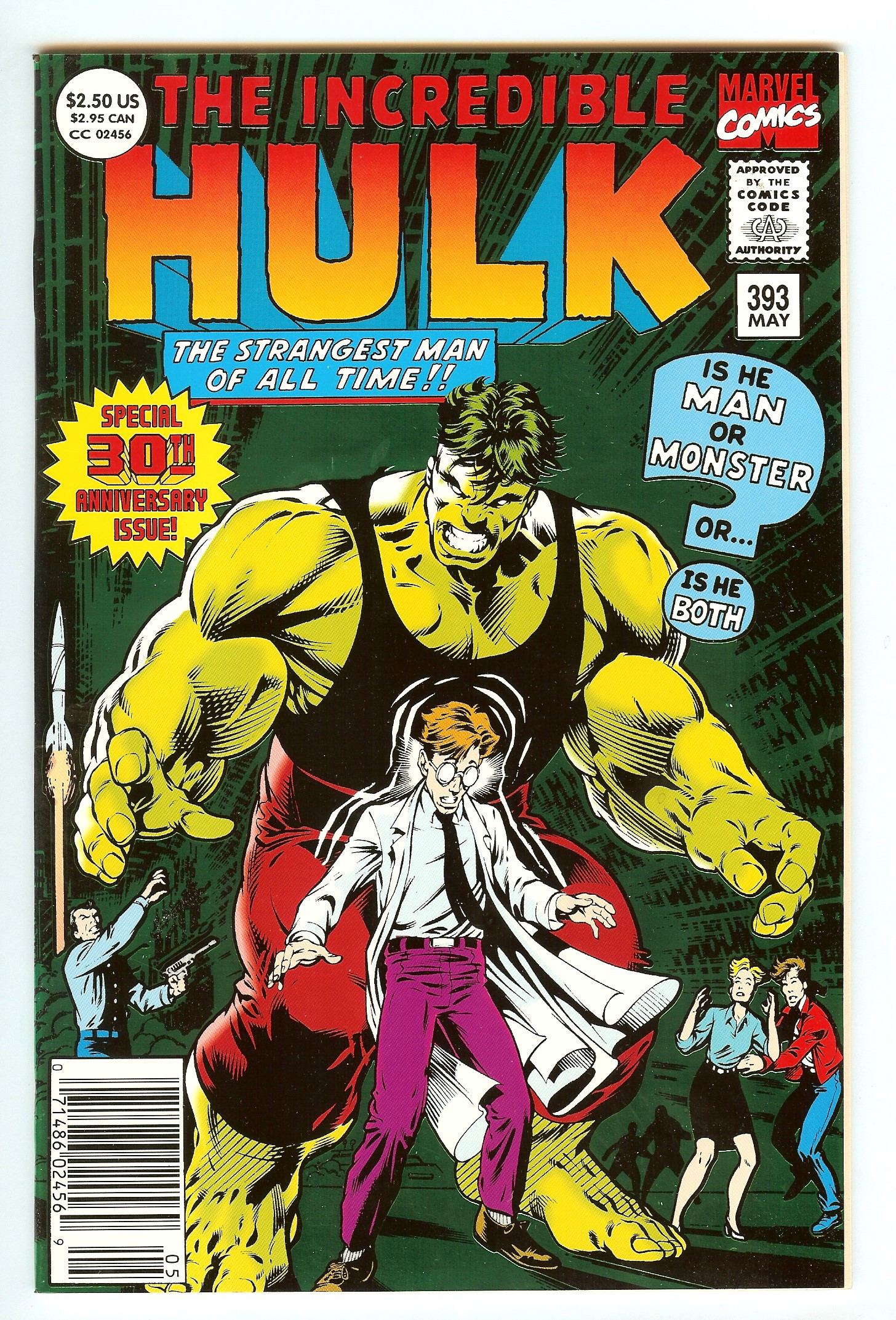 INCREDIBLE HULK Front Cover