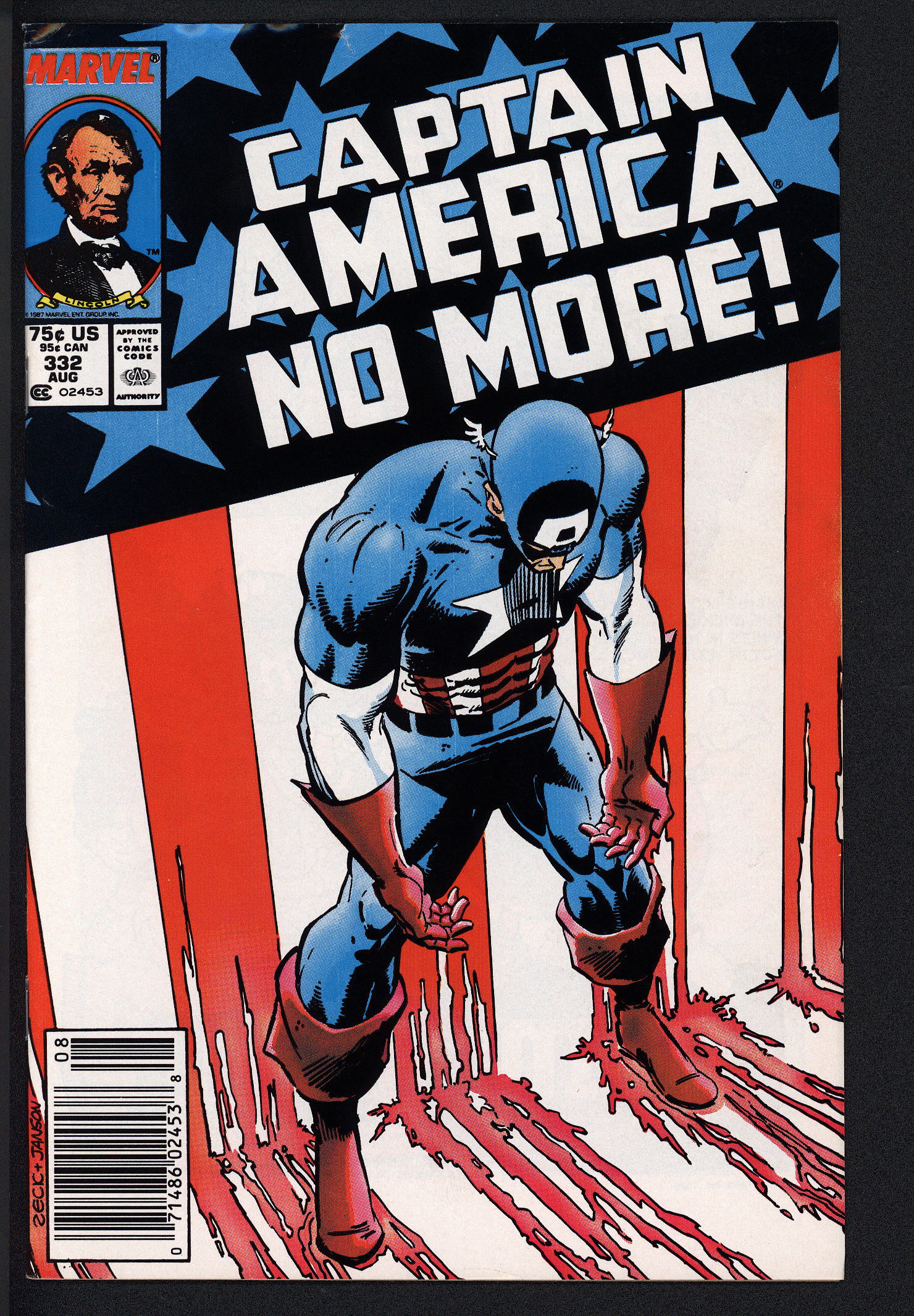 CAPTAIN AMERICA Front Cover