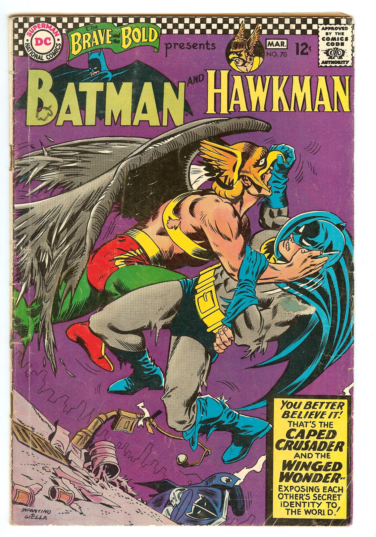 BRAVE AND THE BOLD Front Cover