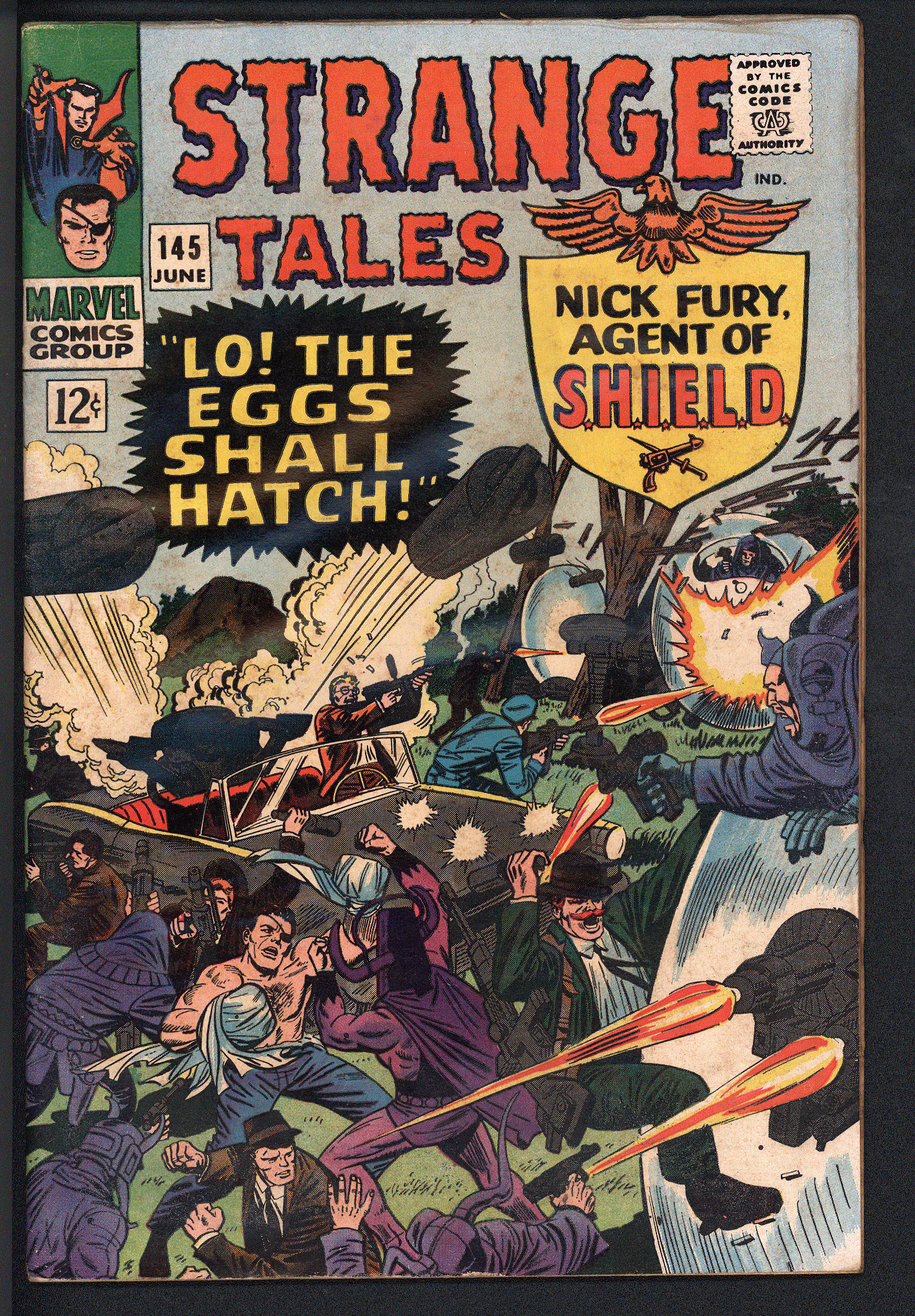STRANGE TALES Front Cover