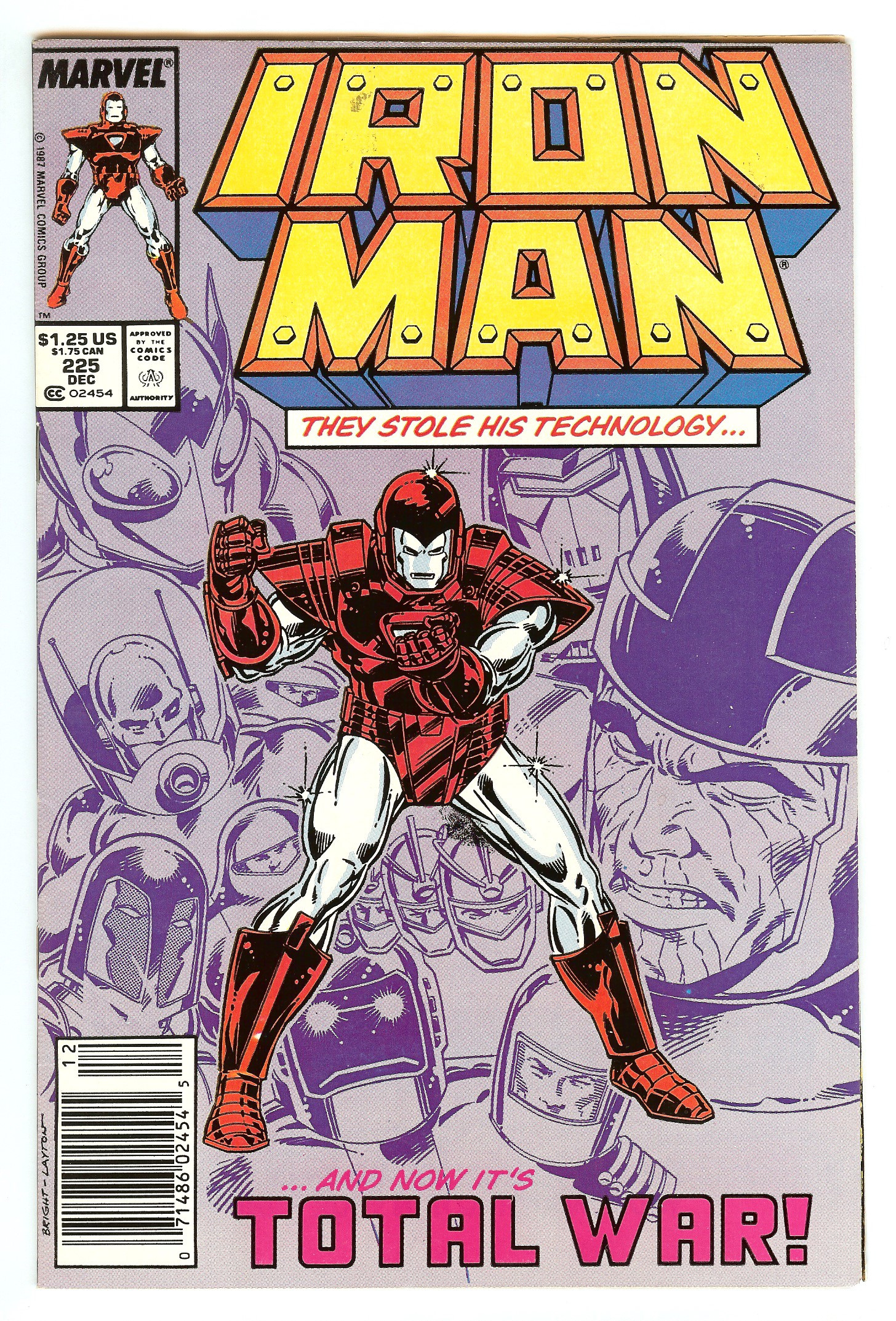 IRON MAN Front Cover