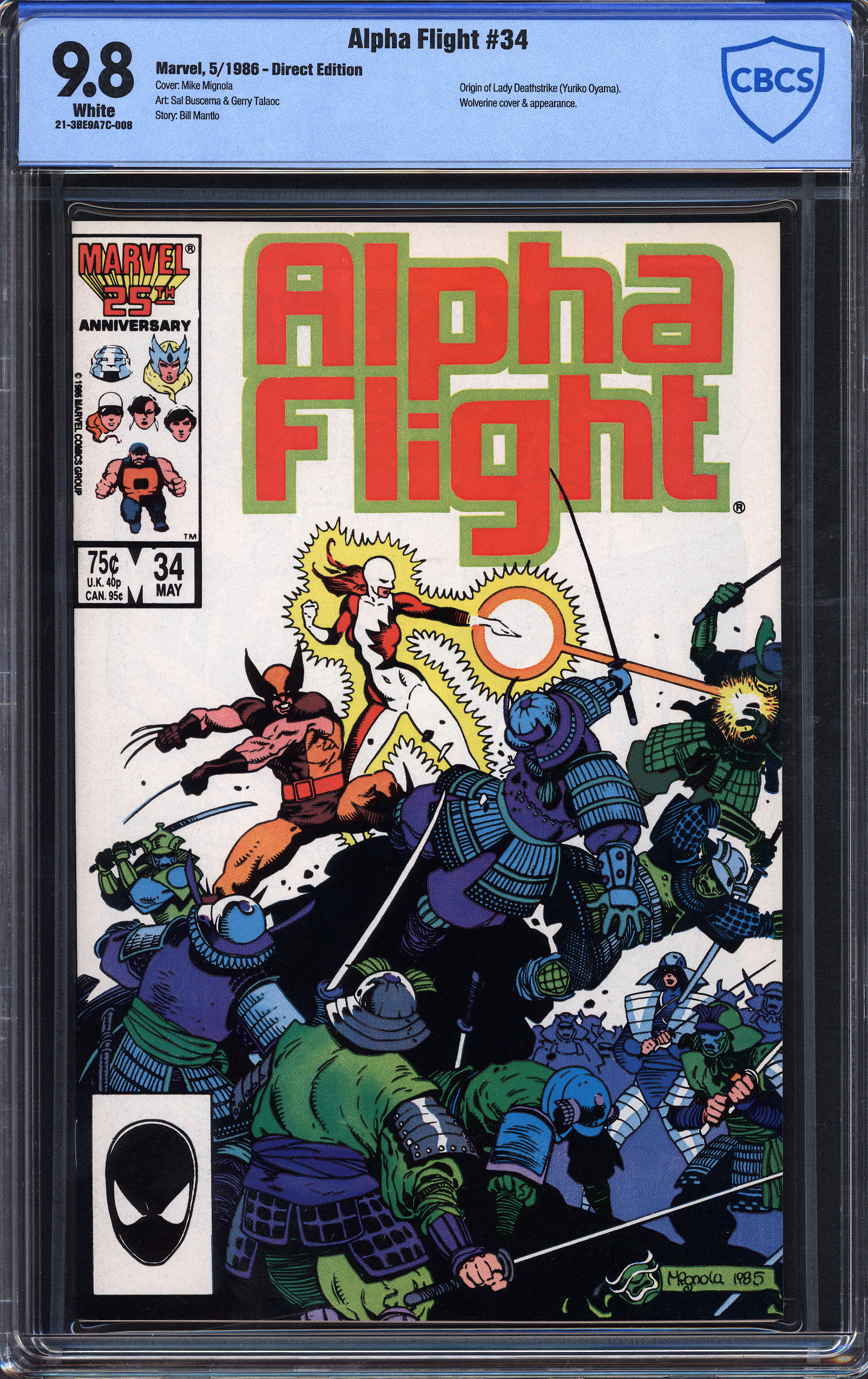 ALPHA FLIGHT Front Cover