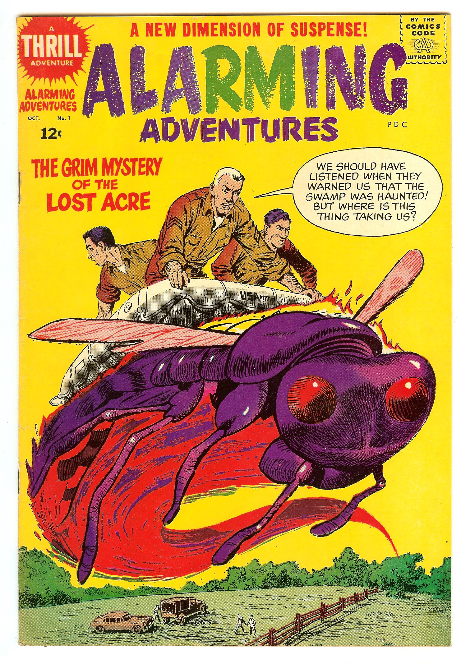 ALARMING ADVENTURES Front Cover