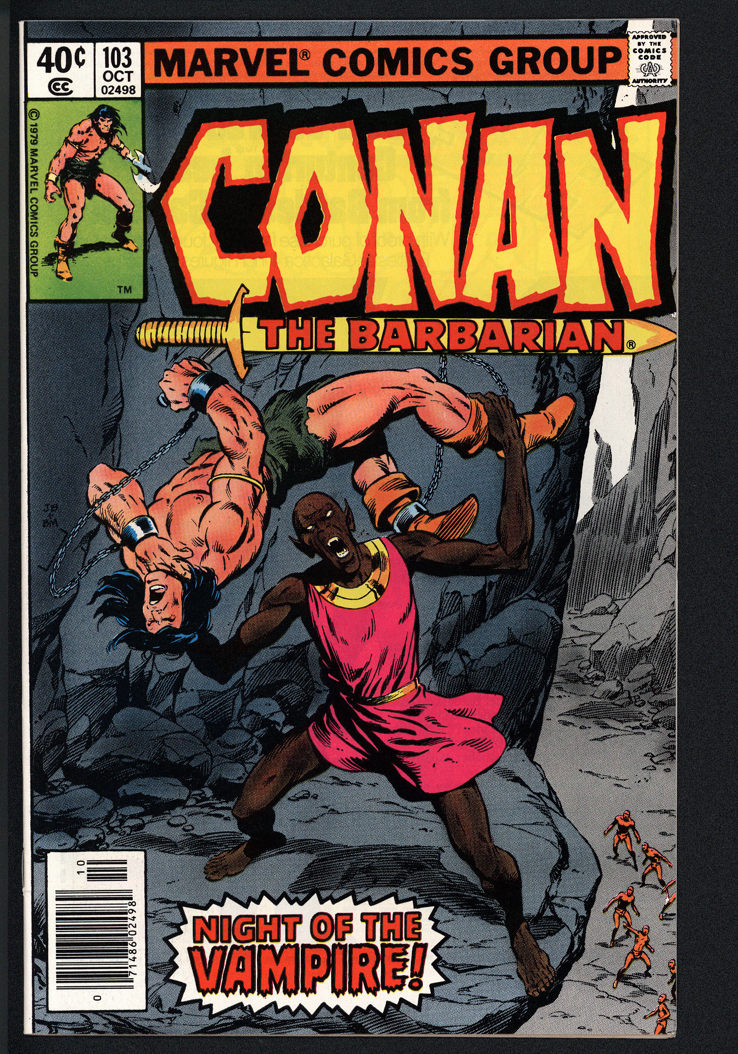 CONAN THE BARBARIAN Front Cover