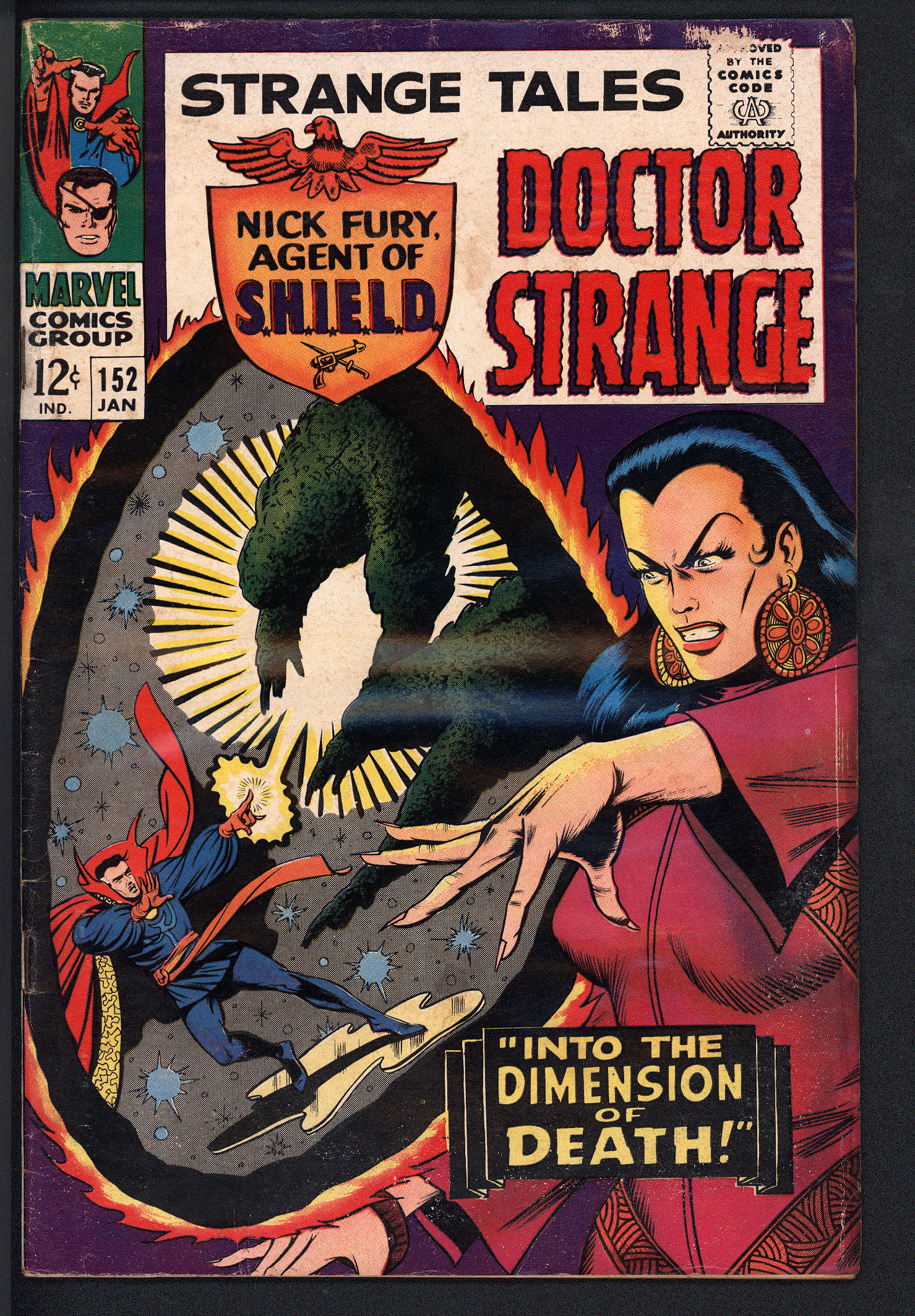 STRANGE TALES Front Cover