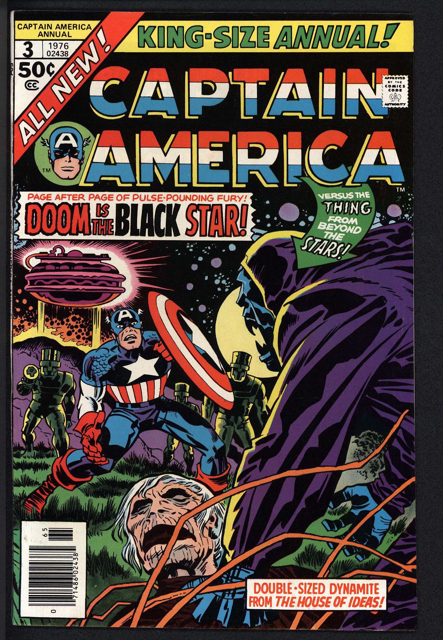 CAPTAIN AMERICA ANNUAL Front Cover