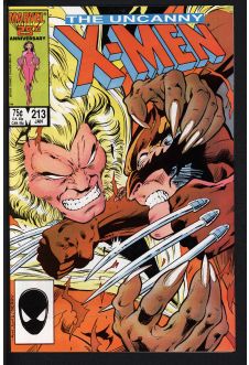 X-MEN #213 9.2 front cover