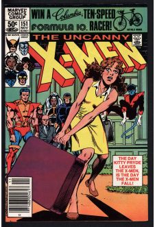 X-MEN #151 8.0 front cover
