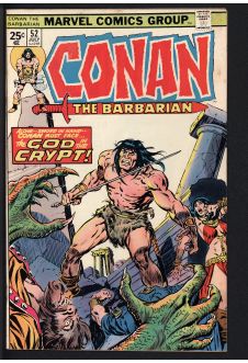 CONAN THE BARBARIAN #52 7.0 front cover