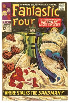 FANTASTIC FOUR #61 6.0 front cover