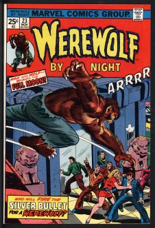 WEREWOLF BY NIGHT #23 6.0 front cover