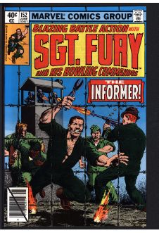 SGT. FURY AND HIS HOWLING COMMANDOS #152 8.5 front cover