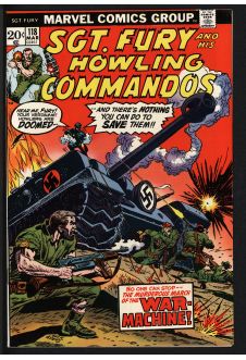 SGT. FURY AND HIS HOWLING COMMANDOS #118 6.5 front cover