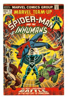 MARVEL TEAM-UP #11 5.0 front cover