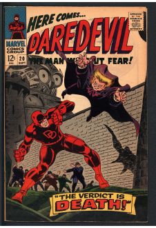 DAREDEVIL #20 6.5 front cover