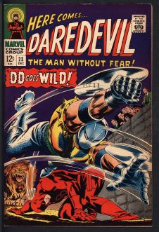DAREDEVIL #23 4.5 front cover