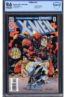 X-MEN #41 CBCS 9.6 OW/WH PAGES front cover