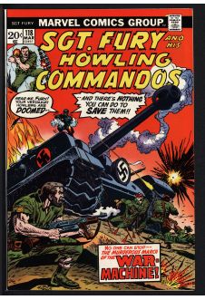 SGT. FURY AND HIS HOWLING COMMANDOS #118 6.5 front cover