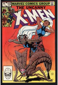 X-MEN #165 7.5 front cover
