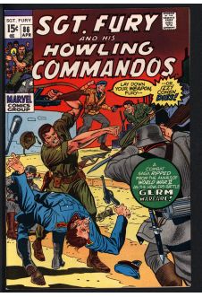 SGT. FURY AND HIS HOWLING COMMANDOS #86 8.0 front cover