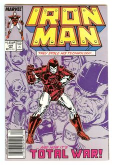 IRON MAN #225 7.5 front cover