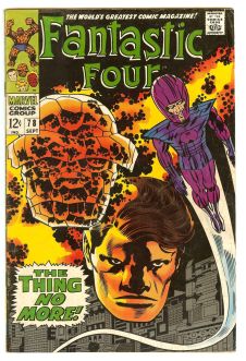 FANTASTIC FOUR #78 4.0 front cover
