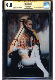 NEW MUTANTS #1 CGC 9.8 WHITE PAGES front cover