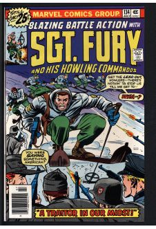 SGT. FURY AND HIS HOWLING COMMANDOS #134 8.0 front cover