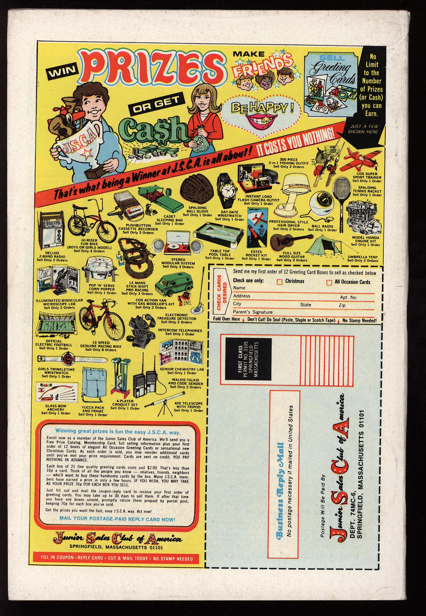 GIANT-SIZE CONAN Back Cover