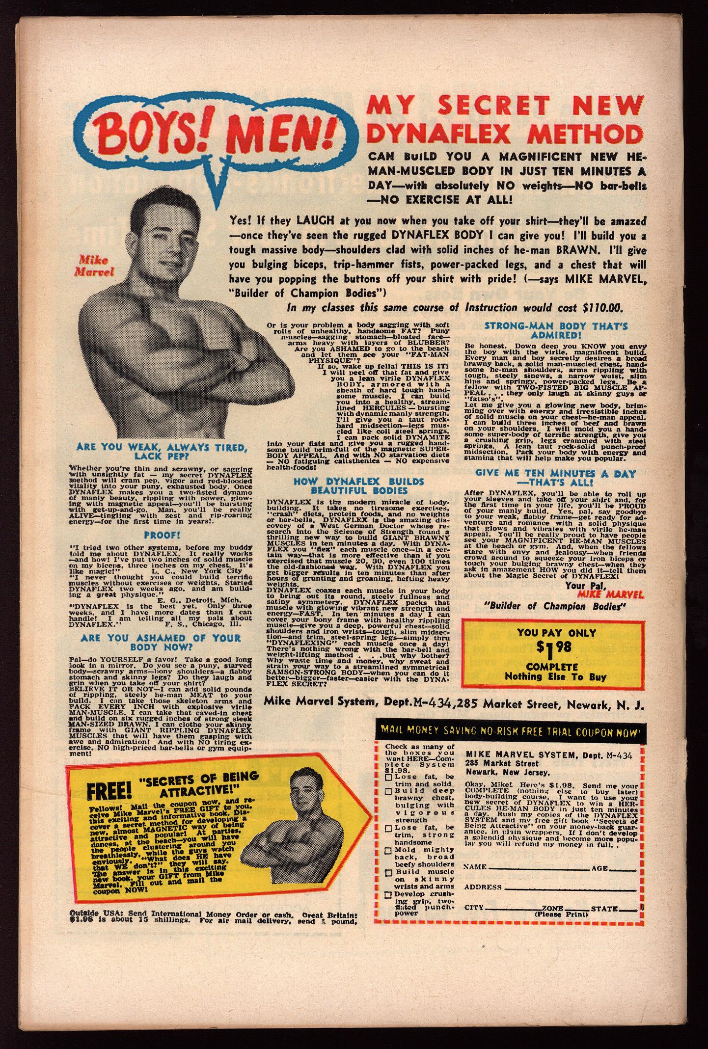 AVENGERS Back Cover