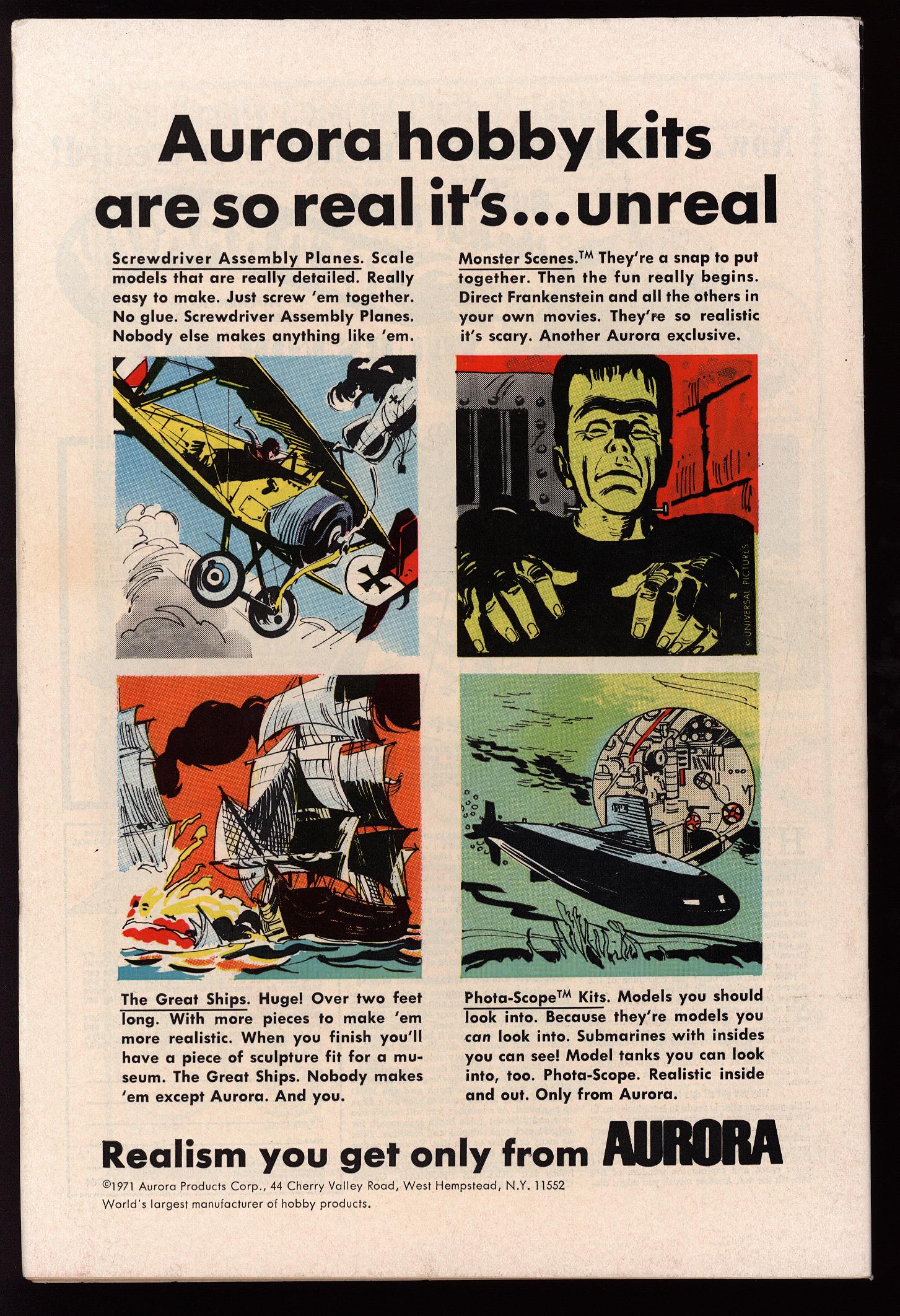 WORLD'S FINEST Back Cover