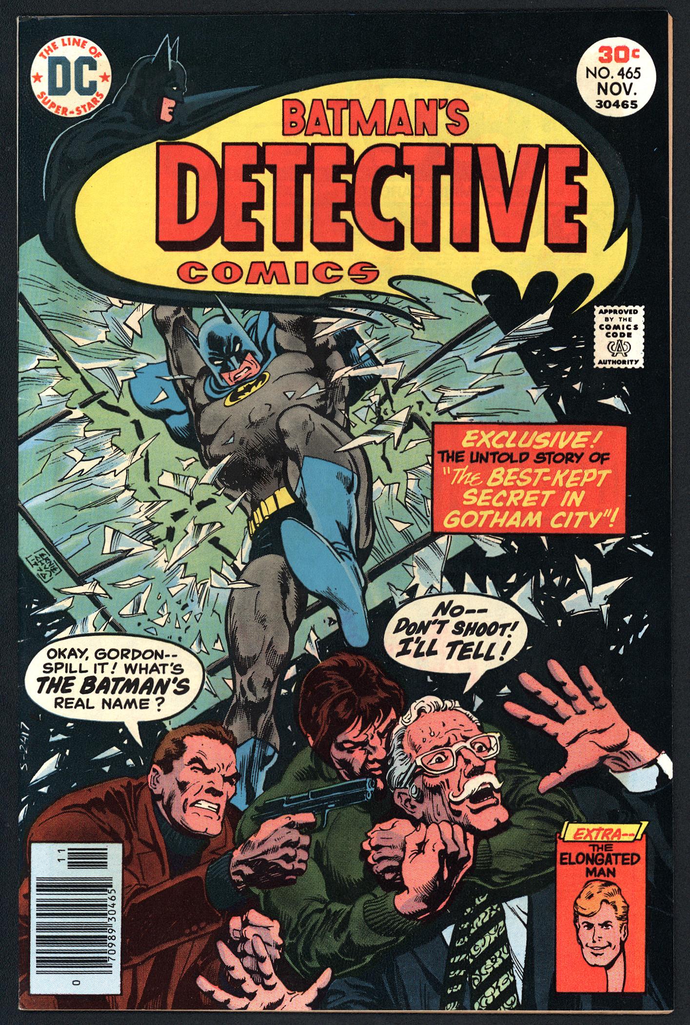 DETECTIVE COMICS Front Cover