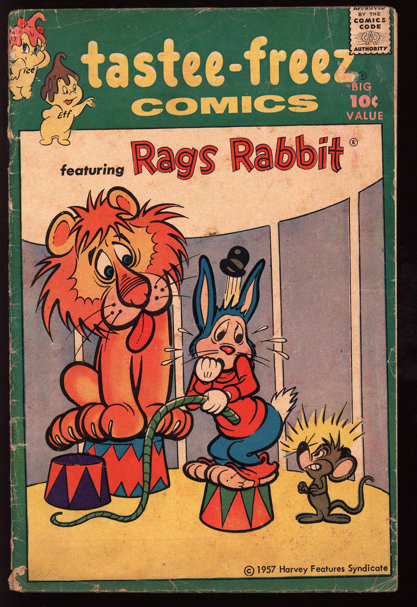 TASTEE-FREEZ COMICS Front Cover