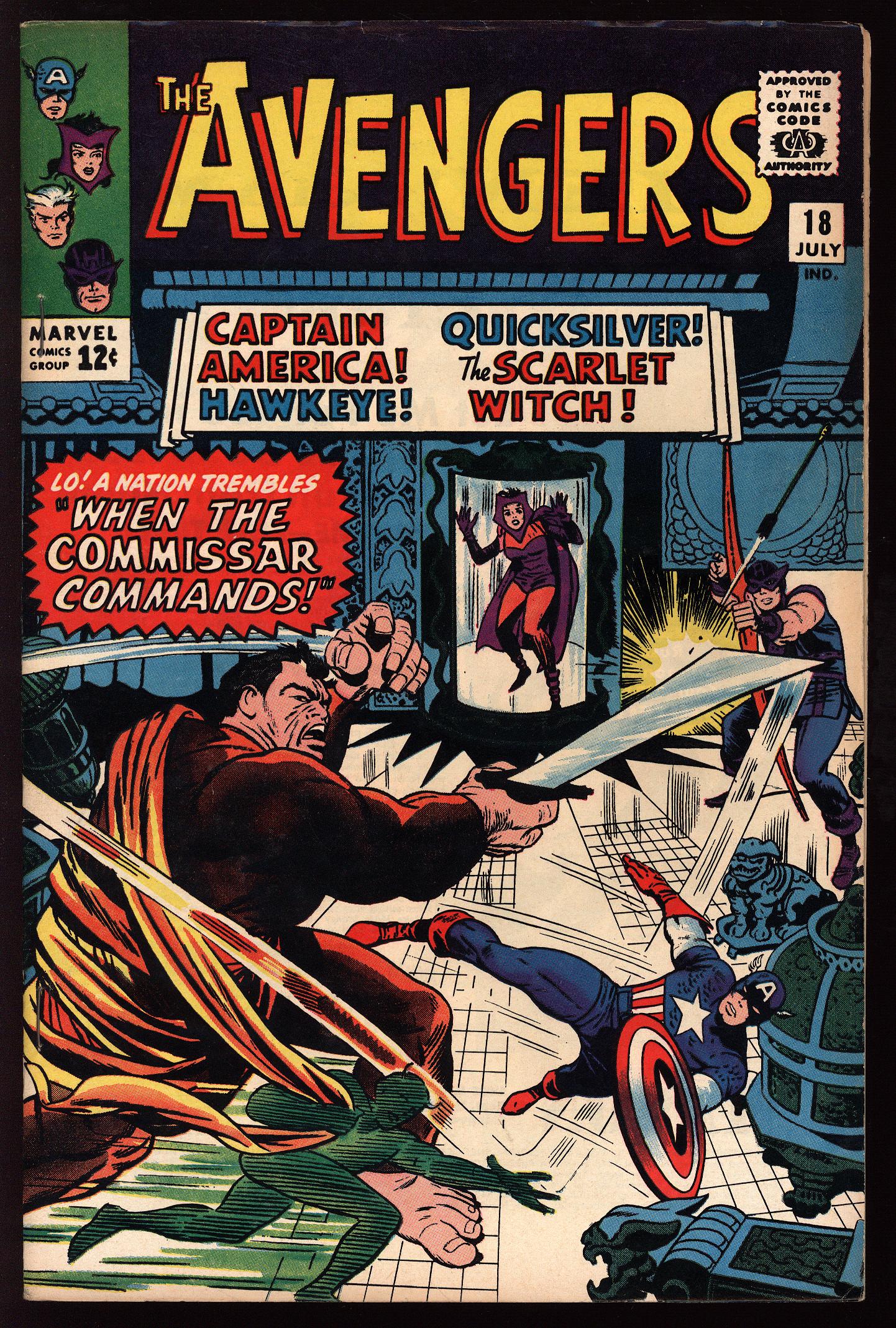 AVENGERS Front Cover