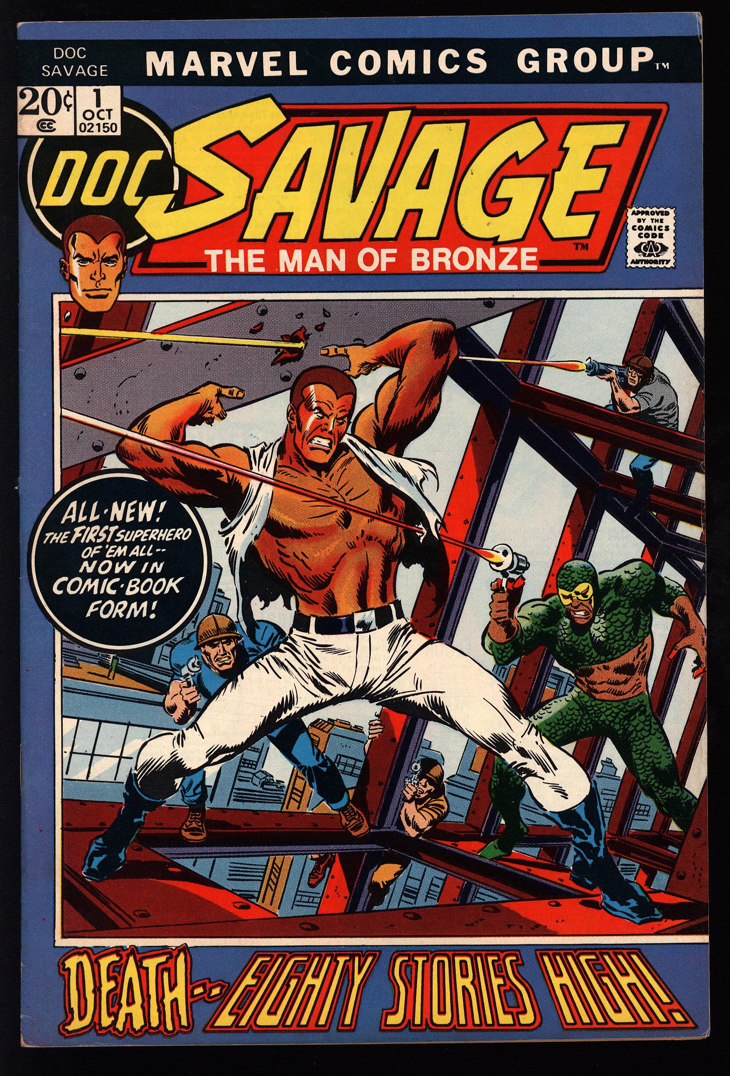 DOC SAVAGE Front Cover