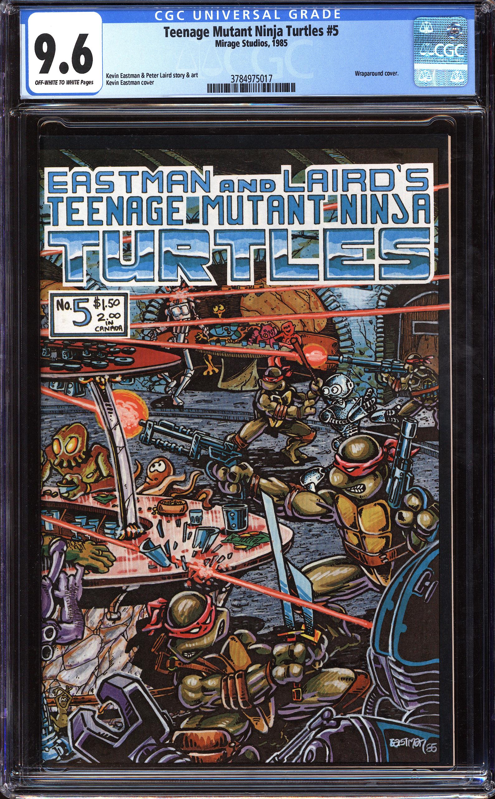TEENAGE MUTANT NINJA TURTLES Front Cover