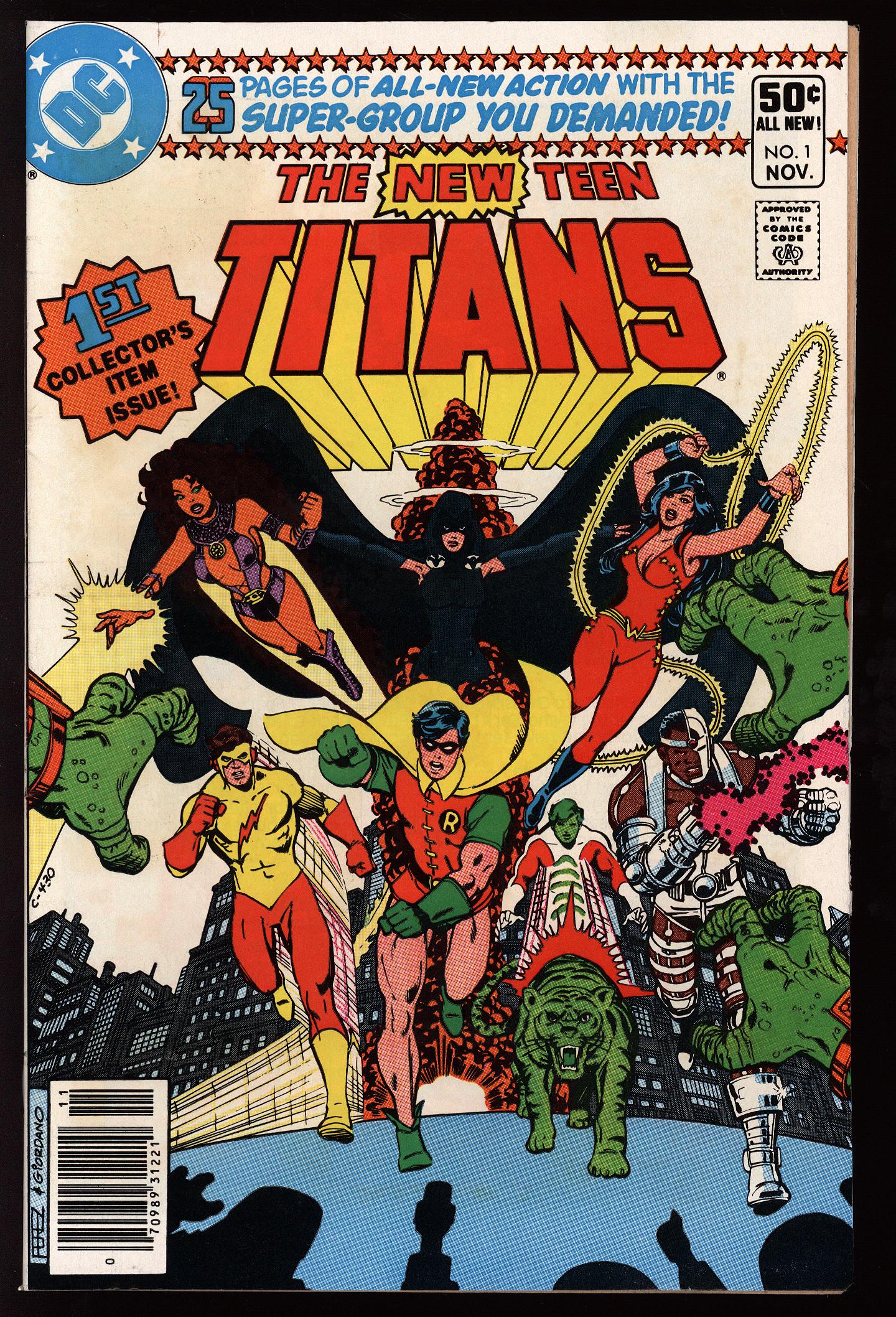 NEW TEEN TITANS Front Cover