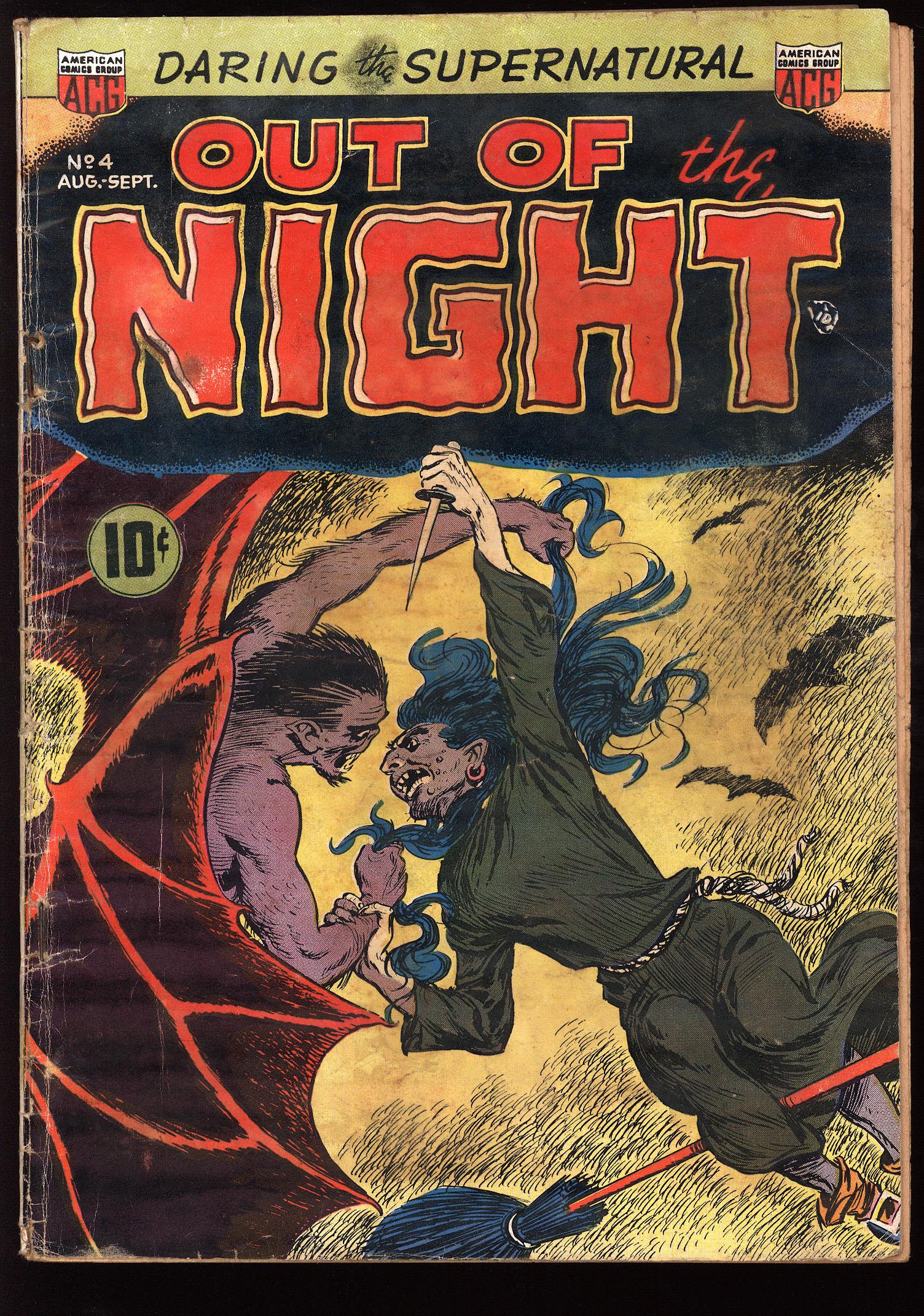 OUT OF THE NIGHT Front Cover