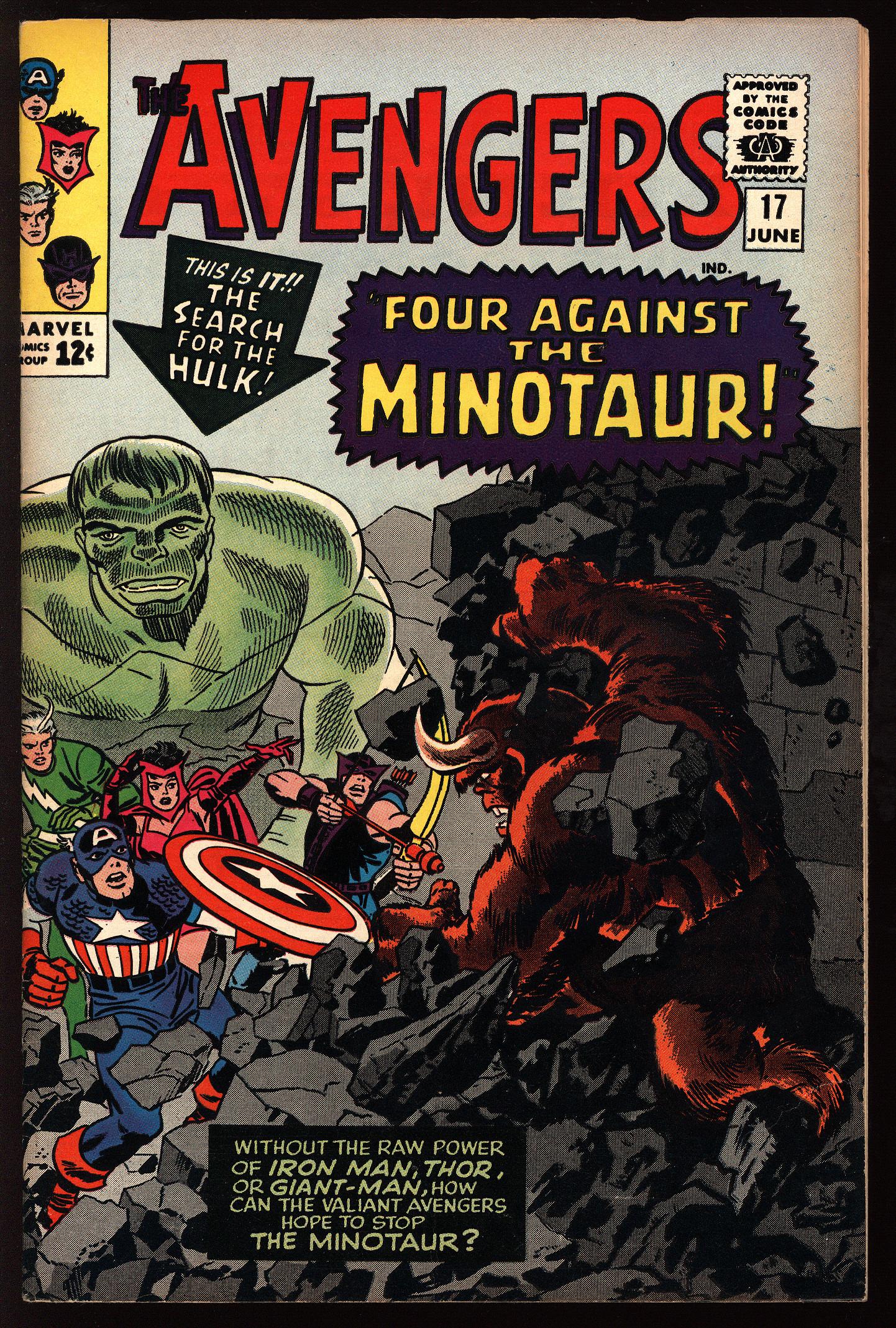 AVENGERS Front Cover