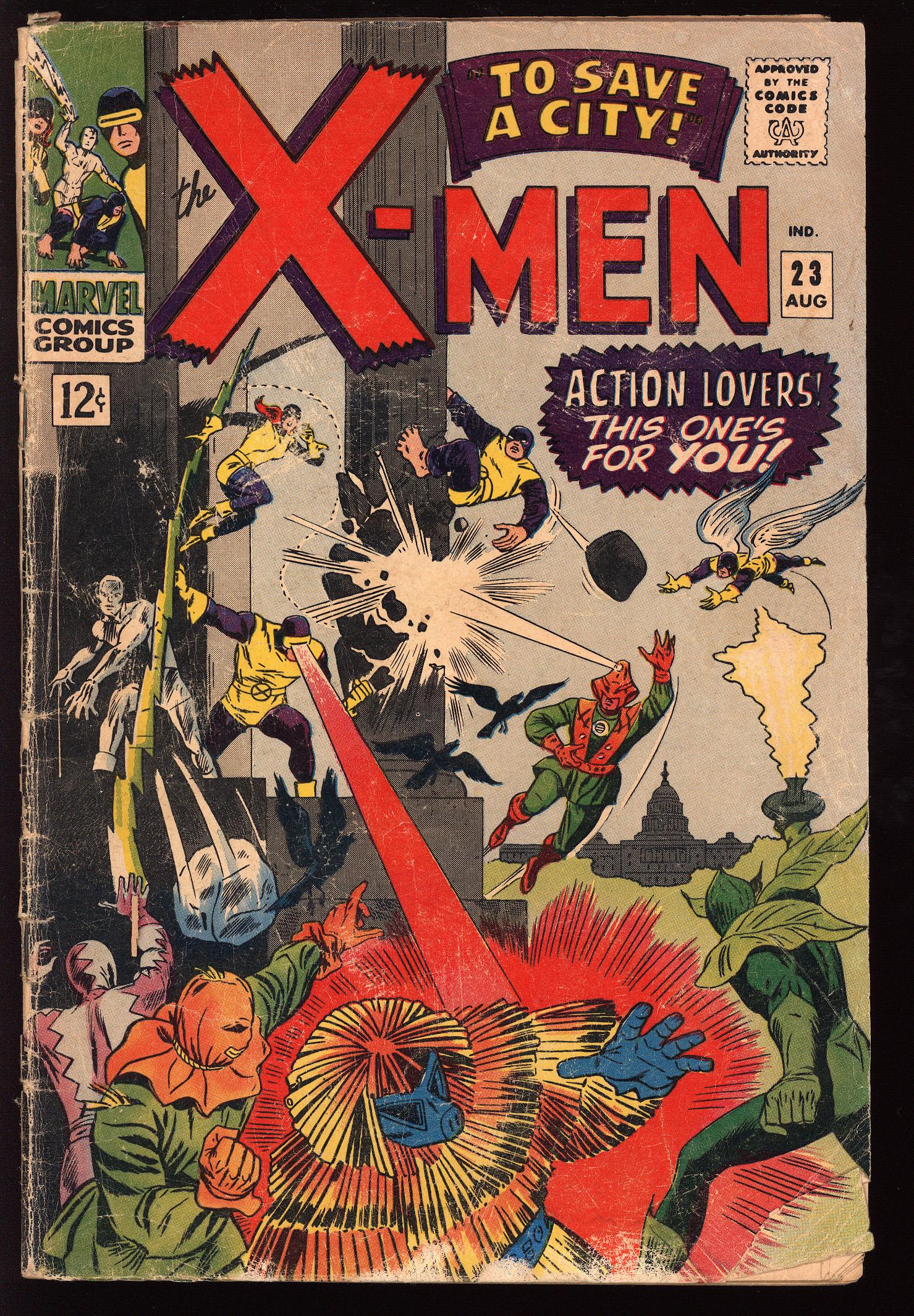 X-MEN Front Cover
