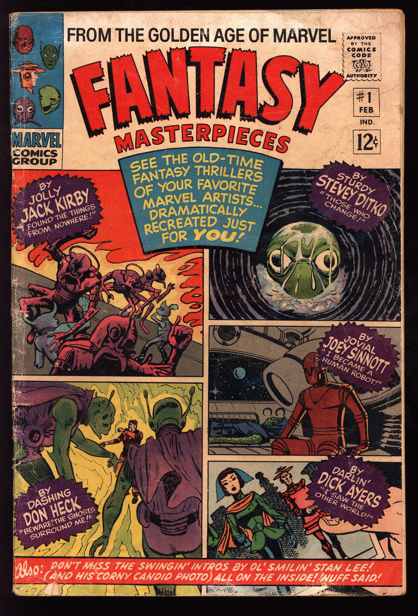 FANTASY MASTERPIECES Front Cover