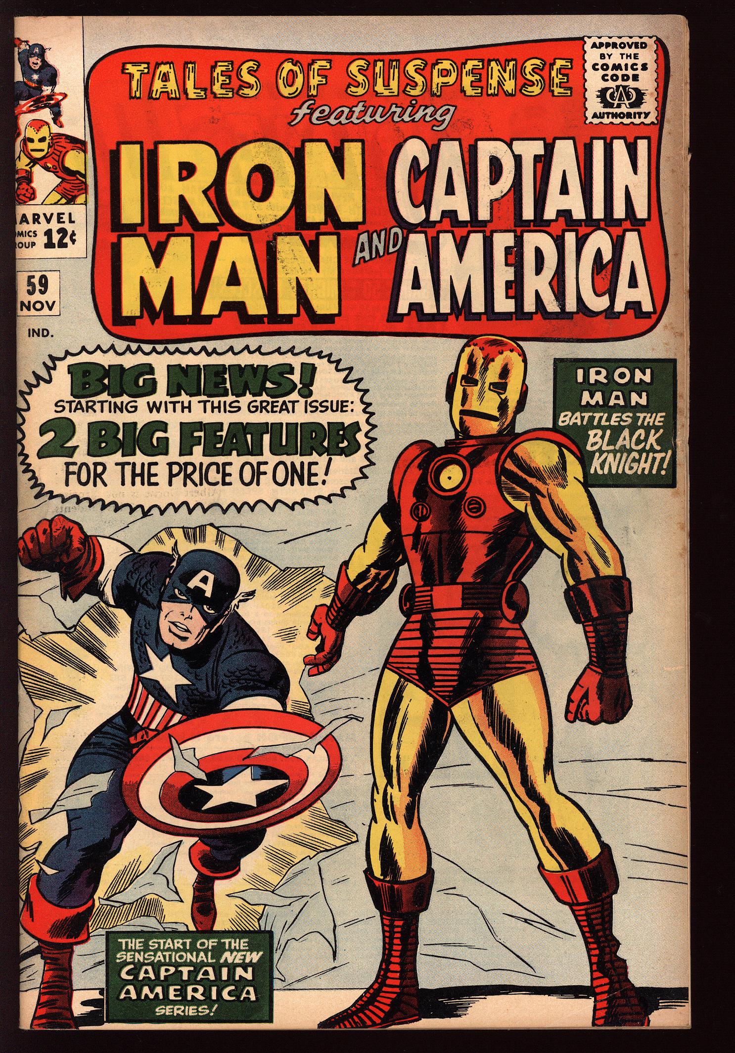 TALES OF SUSPENSE Front Cover