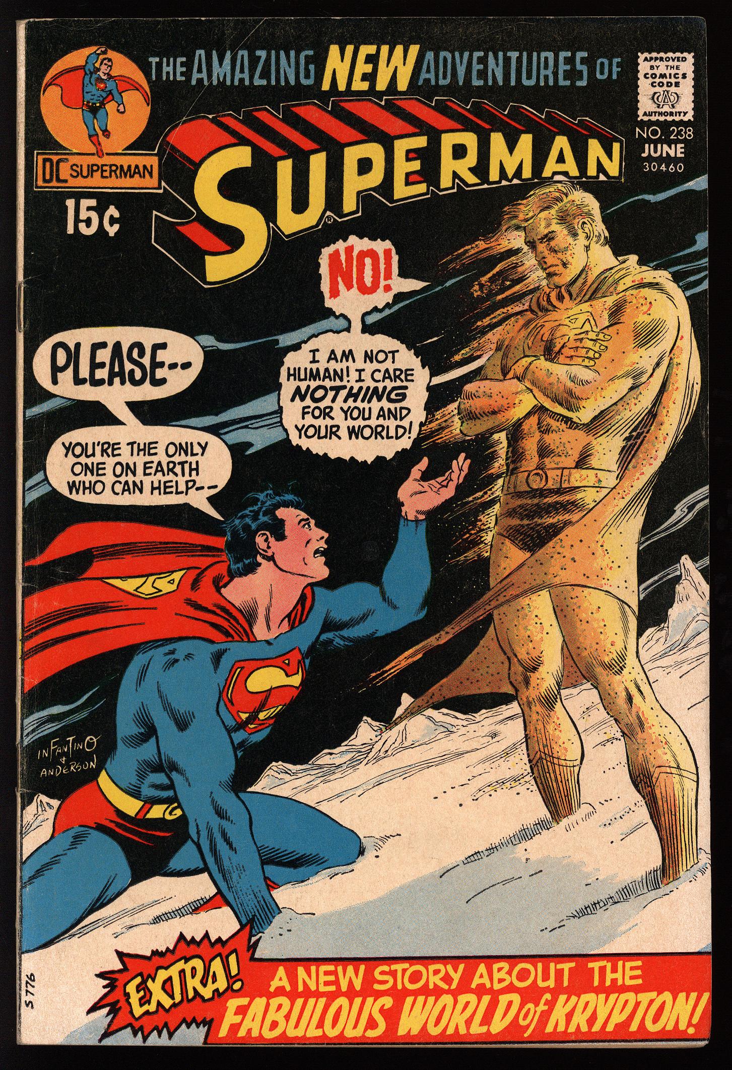 SUPERMAN Front Cover